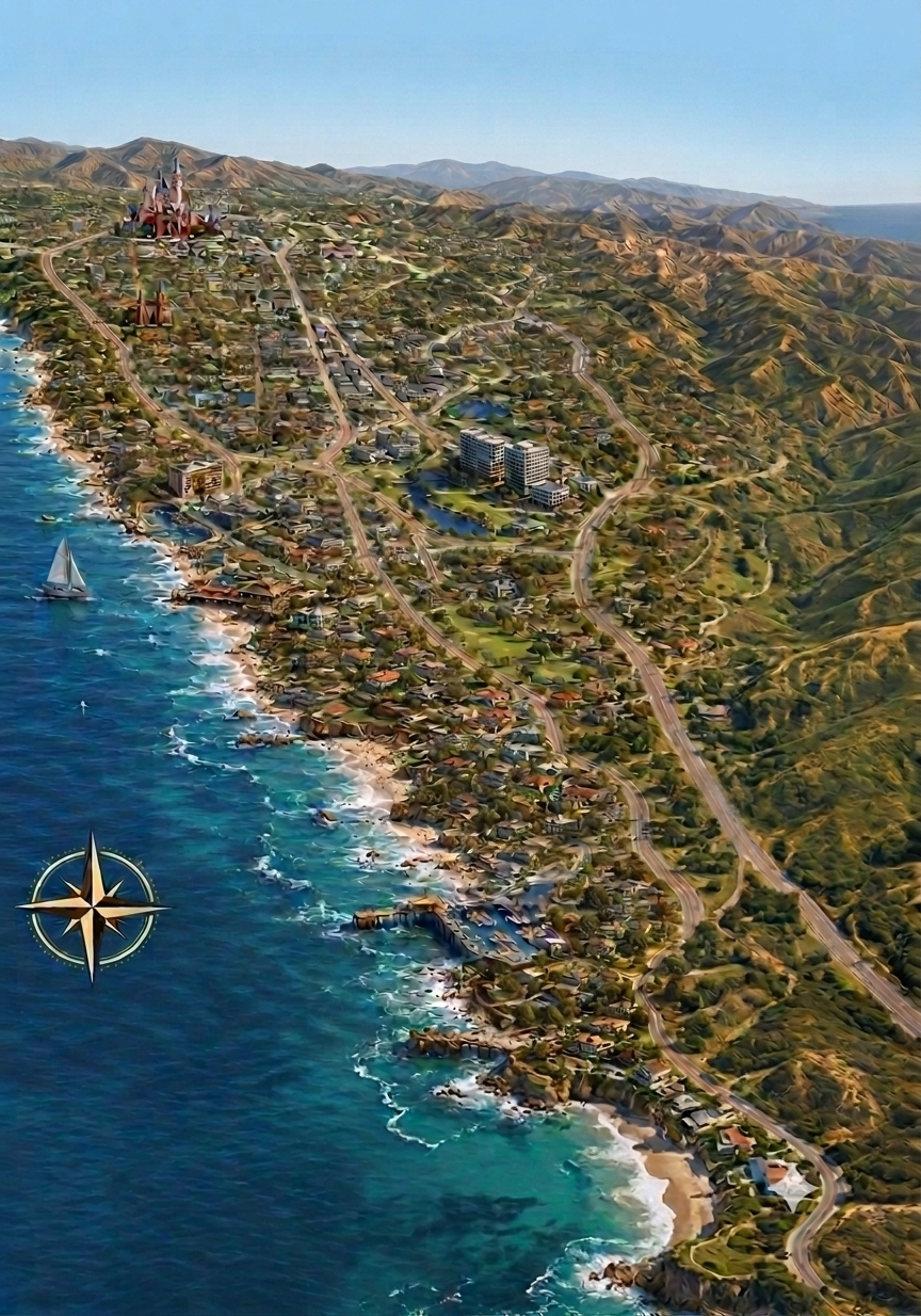 OC illustrated map